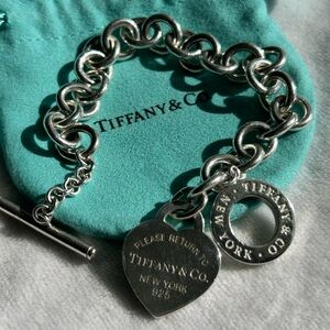 Tiffany & Co. Sterling Silver “Return to Tiffany” Toggle Bracelet